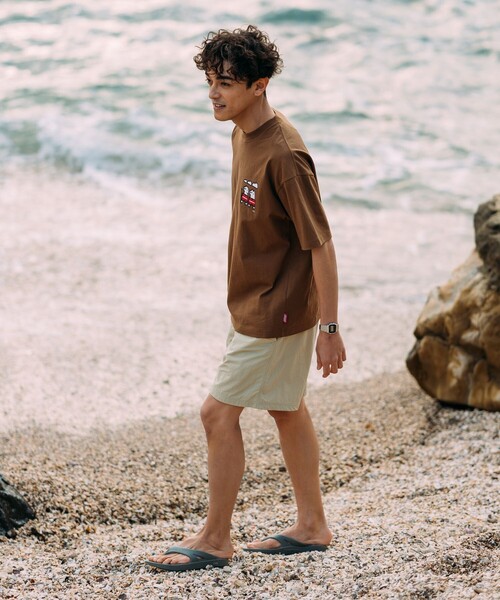 FREAK'S STORE(フリークスストア)の「ビーチ ナイロン イージーショーツ(その他パンツ・メンズ・ホワイト/ブラック/グレー/ベージュ/ブルー・SMALL/MEDIUM/LARGE)」の10枚目の写真