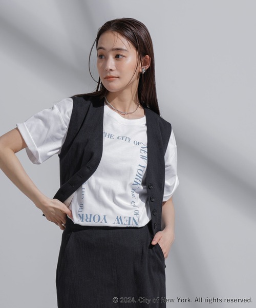 NANO universe(ナノユニバース)の「GOOD ROCK SPEED×Anti Soaked(R) 汗染み防止 NYC Tシャツ(Tシャツ/カットソー・レディース・その他6/その他4/その他1/その他2/その他3/その他5・FREE)」の2枚目の写真