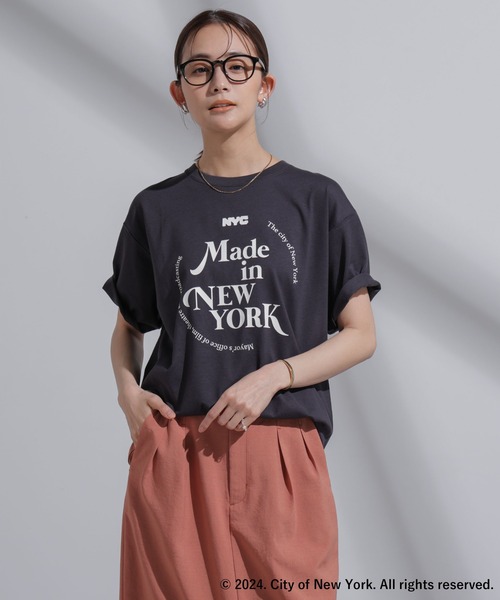 NANO universe(ナノユニバース)の「GOOD ROCK SPEED×Anti Soaked(R) 汗染み防止 NYC Tシャツ(Tシャツ/カットソー・レディース・その他6/その他4/その他1/その他2/その他3/その他5・FREE)」の4枚目の写真
