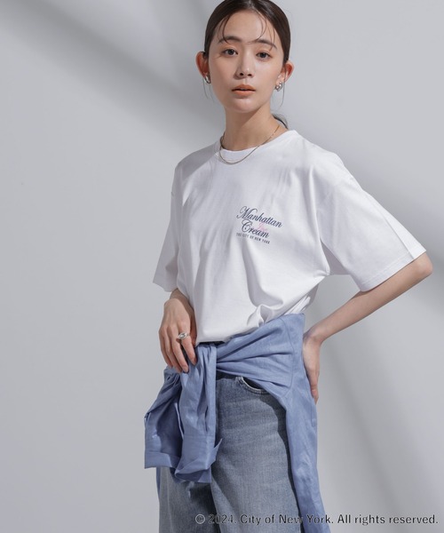 NANO universe(ナノユニバース)の「GOOD ROCK SPEED×Anti Soaked(R) 汗染み防止 NYC Tシャツ(Tシャツ/カットソー・レディース・その他6/その他4/その他1/その他2/その他3/その他5・FREE)」の5枚目の写真