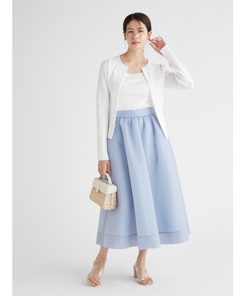 CELFORD（セルフォード）の「シアーラッセルボリュームスカート