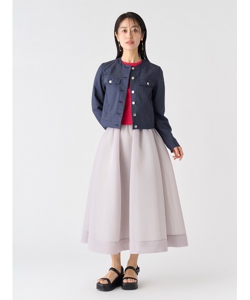 CELFORD（セルフォード）の「シアーラッセルボリュームスカート