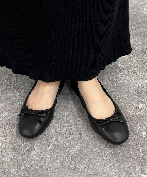 fredy emue（フレディエミュ）の「【BUTTERFLY TWISTS/バタフライツイスト】 MELISSA ラウンドバレー（パンプス・レディース・ブラック・38/39）」の2枚目の写真