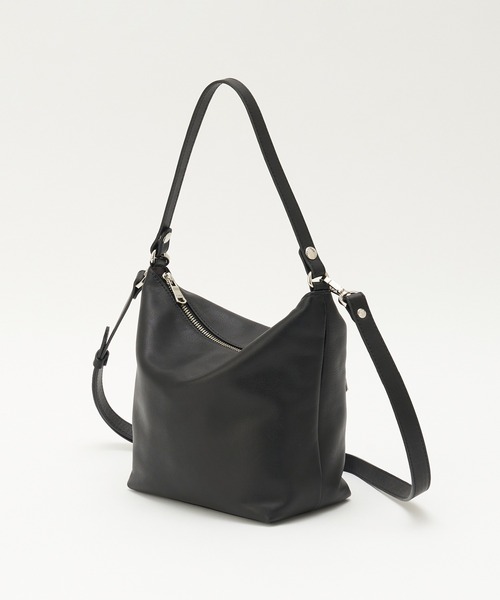 russet（ラシット）の「ソフトレザーシンプルショルダーバッグ (CE-1328-WEB)（ショルダーバッグ・レディース・ブラック/グレー系その他/ブラウン系その他/ホワイト/ライトブルー/グリーン/ダークブラウン/ベージュ/ブラウン/ピンク/ブラック系その他/グリーン系その他・FREE）」の16枚目の写真