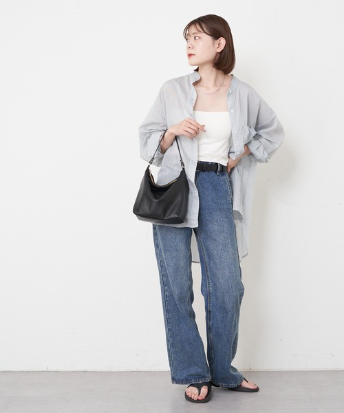 ソフトレザーシンプルショルダーバッグ (CE-1328)（ショルダーバッグ）｜russet（ラシット）