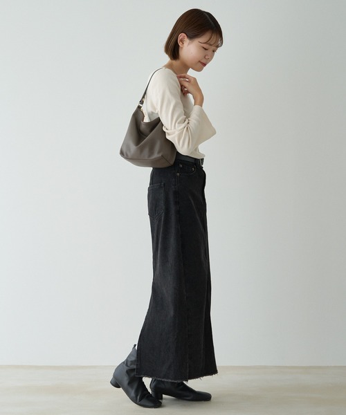 ソフトレザーシンプルショルダーバッグ (CE-1328)（ショルダーバッグ）｜russet（ラシット）