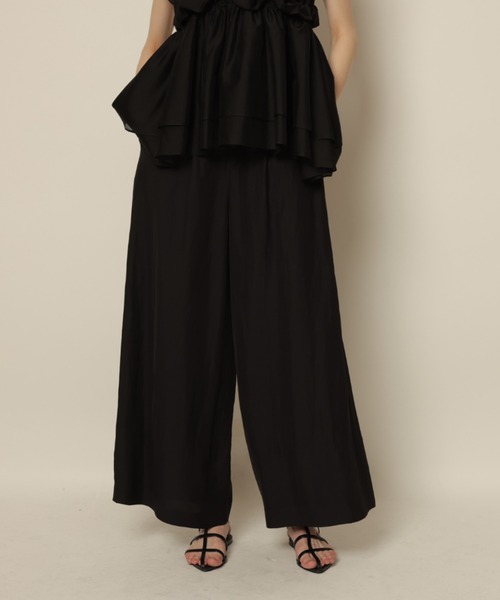 CADUNE(カデュネ)の「リネンワイドパンツ(その他パンツ CADUNE(カデュネ)の「リネンワイドパンツ(その他パンツ