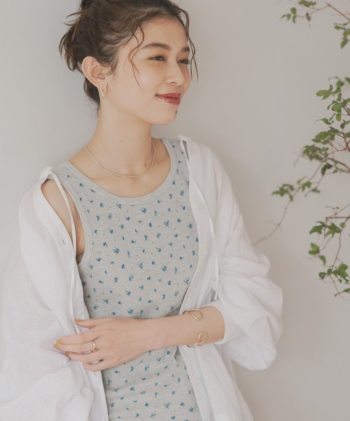 studio CLIP（スタディオクリップ）の「アソート気が利くタンクトップ[プラスサイズあり]（タンクトップ・レディース・スモーク/その他6/その他5/その他1/その他2/その他3/その他4/オフホワイト・MEDIUM/LARGE/X-LARGE/XX-LARGE/XXX-LARGE）」の9枚目の写真