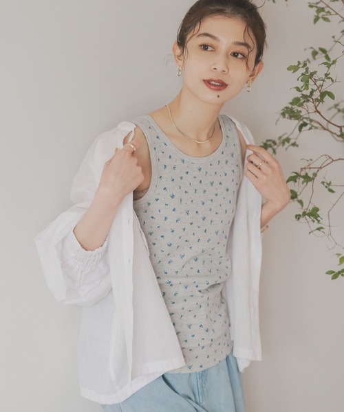 studio CLIP（スタディオクリップ）の「アソート気が利くタンクトップ[プラスサイズあり]（タンクトップ・レディース・スモーク/その他6/その他5/その他1/その他2/その他3/その他4/オフホワイト・MEDIUM/LARGE/X-LARGE/XX-LARGE/XXX-LARGE）」の10枚目の写真