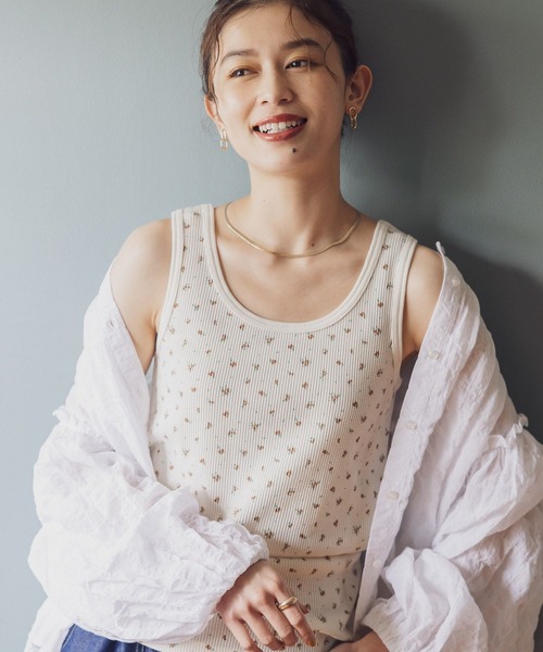 studio CLIP（スタディオクリップ）の「アソート気が利くタンクトップ[プラスサイズあり]（タンクトップ・レディース・スモーク/その他6/その他5/その他1/その他2/その他3/その他4/オフホワイト・MEDIUM/LARGE/X-LARGE/XX-LARGE/XXX-LARGE）」の13枚目の写真