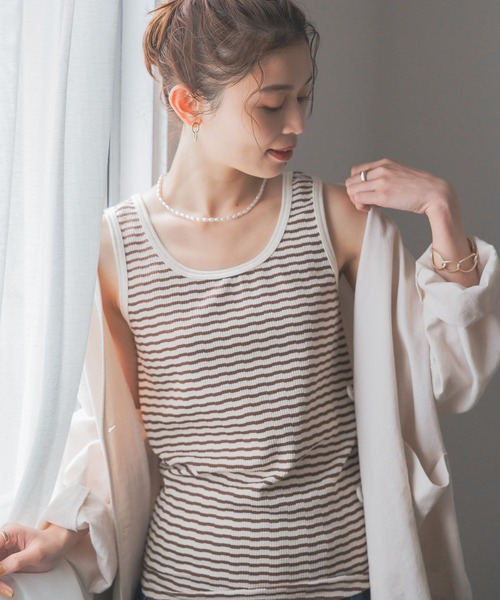 studio CLIP（スタディオクリップ）の「アソート気が利くタンクトップ[プラスサイズあり]（タンクトップ・レディース・スモーク/その他6/その他5/その他1/その他2/その他3/その他4/オフホワイト・MEDIUM/LARGE/X-LARGE/XX-LARGE/XXX-LARGE）」の20枚目の写真