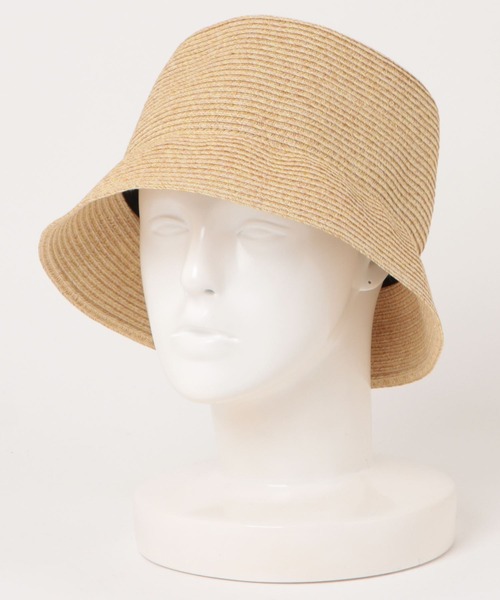 Settimissimo（セッティミッシモ）の「ハンドウォッシャブル ミックスカラー バケットハット 帽子（ハット・レディース・ブラック/ベージュ・FREE）」の16枚目の写真