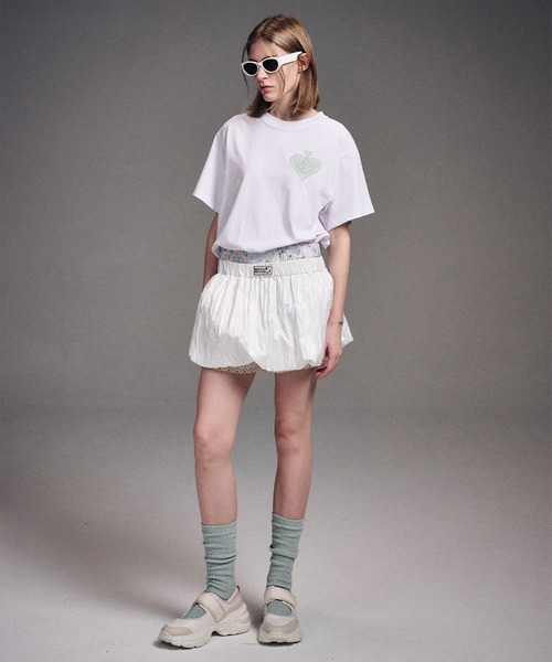 TSHIRT SATIN SPADE（Tシャツ/カットソー）｜Mardi Mercredi
