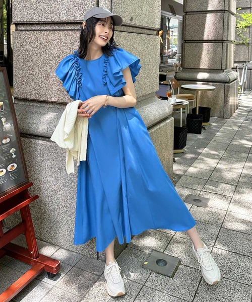 RUIRUE BOUTIQUE｜ルイルエブティックのワンピース（ブルー・ネイビー