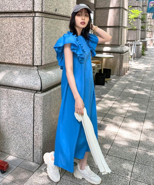 RUIRUE BOUTIQUE｜ルイルエブティックのワンピース（ブルー・ネイビー