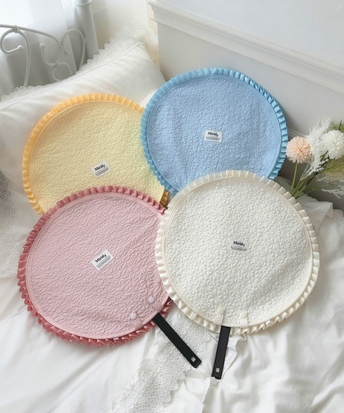 セール】推し活【オシイロ】フリルジャガードうちわケース（その他雑貨