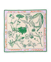 manipuri | manipuri FLOWER シルクスカーフ(バンダナ/スカーフ)