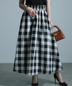 セール】【VERY5月号掲載アイテム】コットンギンガムチェック前ボタン  