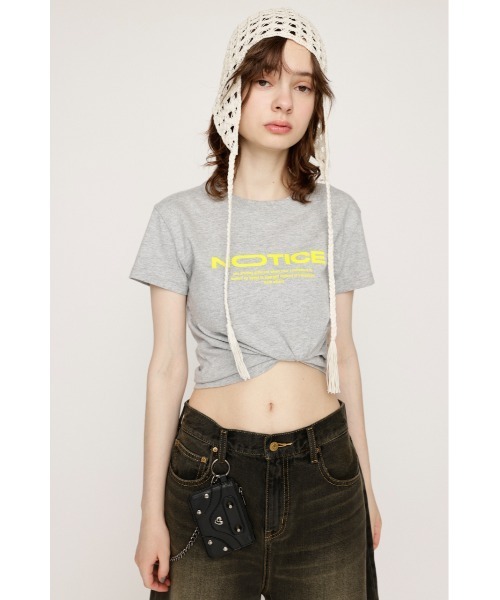 SLY（スライ）の「LOGO COMPACT T/SH ロゴ コンパクト Tシャツ
