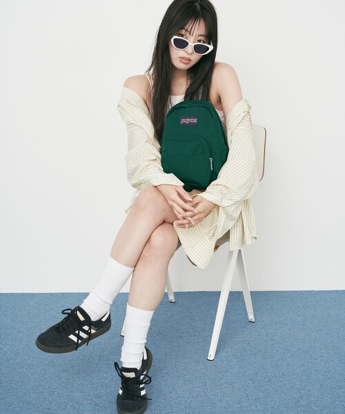 FREAK'S STORE（フリークスストア）の「限定展開　JANSPORT/ジャンスポーツ　HALF PINT/ハーフ パイント（リュック）（バックパック/リュック・レディース・ピンク/ブルーグリーン/グリーン/ブラック/ベージュ・ONE SIZE）」の8枚目の写真