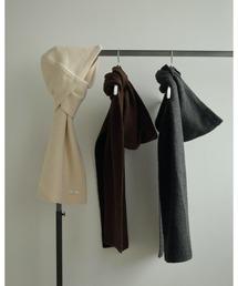 anuke（アンヌーク）の「Hoodie Knit Stole（ストール/ショール