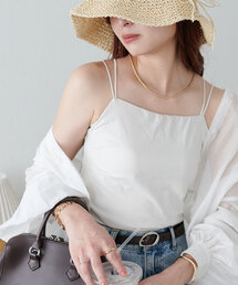 DISCOAT | 吸水速乾カップ付キャミソール【RE/LA by DISCOAT】(キャミソール)