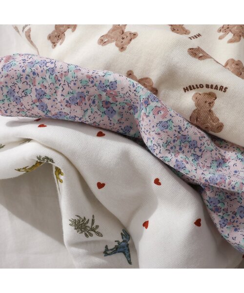 apres les cours（アプレレクール）の「フライス半袖グレコ肌着（肌着・キッズ・ピンク/ベージュ/アイボリー/オフホワイト・70/80）」の6枚目の写真