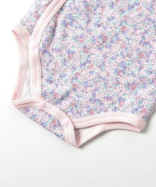 apres les cours（アプレレクール）の「フライス半袖グレコ肌着（肌着・キッズ・ピンク/ベージュ/アイボリー/オフホワイト・70/80）」の9枚目の写真