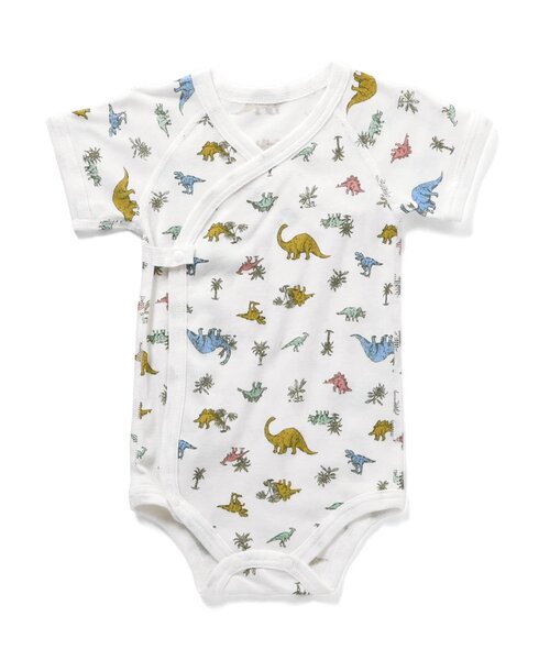 apres les cours（アプレレクール）の「フライス半袖グレコ肌着（肌着・キッズ・ピンク/ベージュ/アイボリー/オフホワイト・70/80）」の11枚目の写真