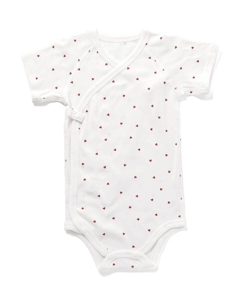 apres les cours（アプレレクール）の「フライス半袖グレコ肌着（肌着・キッズ・ピンク/ベージュ/アイボリー/オフホワイト・70/80）」の12枚目の写真