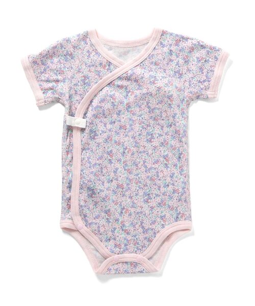 apres les cours（アプレレクール）の「フライス半袖グレコ肌着（肌着・キッズ・ピンク/ベージュ/アイボリー/オフホワイト・70/80）」の13枚目の写真