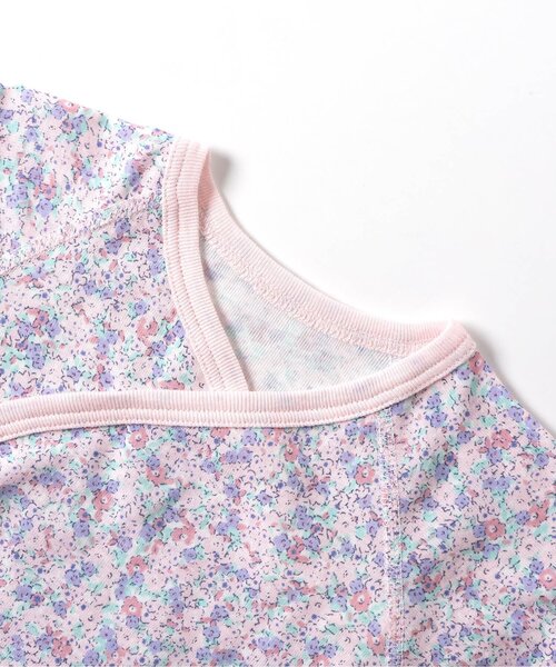 apres les cours（アプレレクール）の「フライス半袖グレコ肌着（肌着・キッズ・ピンク/ベージュ/アイボリー/オフホワイト・70/80）」の15枚目の写真