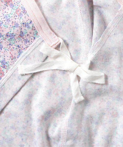 apres les cours（アプレレクール）の「フライス半袖グレコ肌着（肌着・キッズ・ピンク/ベージュ/アイボリー/オフホワイト・70/80）」の18枚目の写真