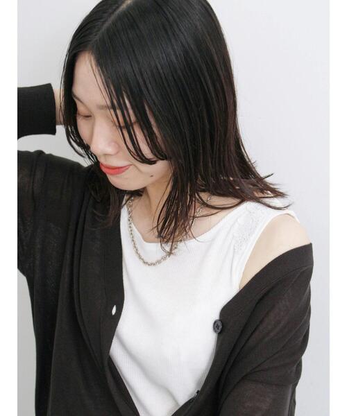 Samansa Mos2 blue（サマンサモスモスブルー）の「前後2wayモチーフレースタンク（Tシャツ/カットソー・レディース・ブラック/オフホワイト/キナリ・F）」の7枚目の写真