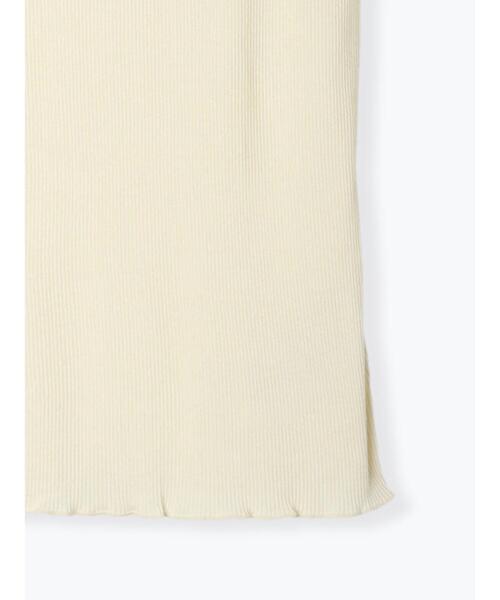 Samansa Mos2 blue（サマンサモスモスブルー）の「前後2wayモチーフレースタンク（Tシャツ/カットソー・レディース・ブラック/オフホワイト/キナリ・F）」の22枚目の写真