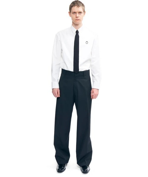 YUKI HASHIMOTO（ユウキハシモト）の「YUKI HASHIMOTO TWISTED TROUSERS (PT-01-0004)（スラックス・メンズ・ブラック・44/46）」の5枚目の写真