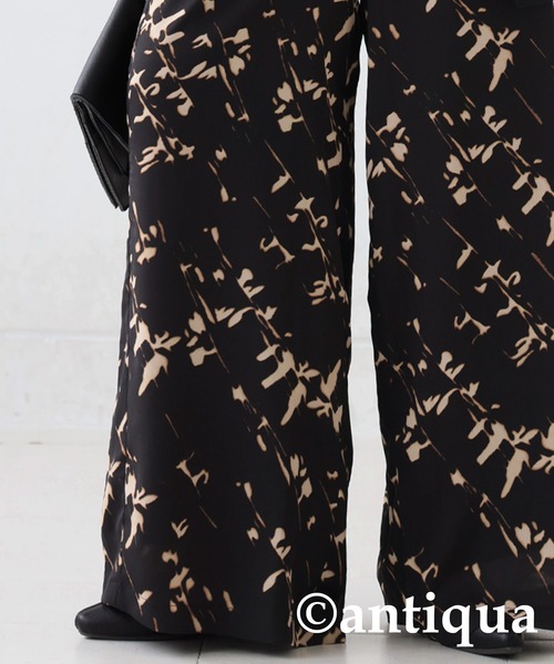 antiqua（アンティカ）の「シアーワイドパンツ（その他パンツ・レディース・ブラック・R/P）」の6枚目の写真