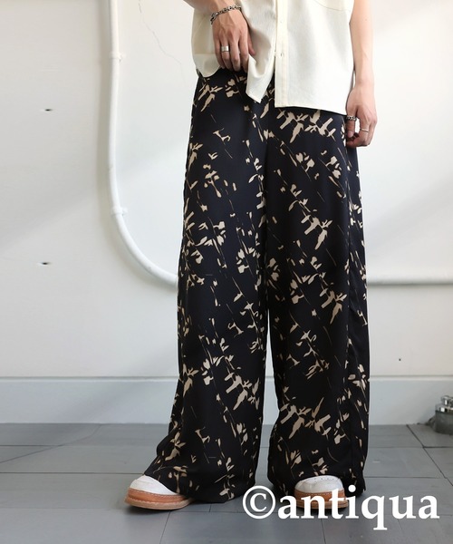 antiqua（アンティカ）の「シアーワイドパンツ（その他パンツ・レディース・ブラック・R/P）」の22枚目の写真