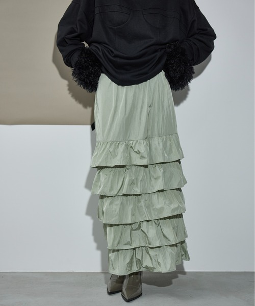 北欧暮らしの道具店 年中たよれる、軽やかナイロンのティアード