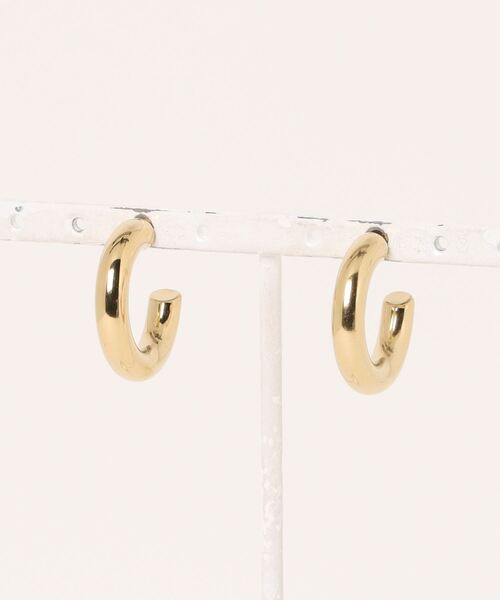 LOWRYS FARM(ローリーズファーム)の「ステンレスフープピアス 142891(ピアス(両耳用)・レディース・シルバー系その他/ゴールド/ゴールド系その他/シルバー・FREE)」の4枚目の写真