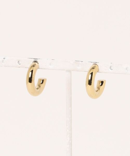 LOWRYS FARM(ローリーズファーム)の「ステンレスフープピアス 142891(ピアス(両耳用)・レディース・シルバー系その他/ゴールド/ゴールド系その他/シルバー・FREE)」の3枚目の写真