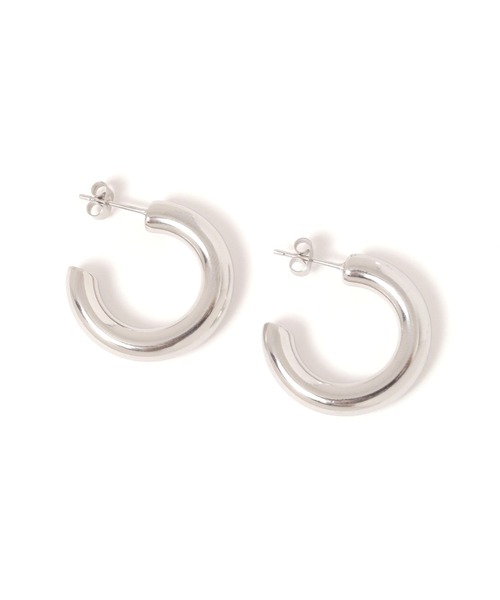 LOWRYS FARM(ローリーズファーム)の「ステンレスフープピアス 142891(ピアス(両耳用)・レディース・シルバー系その他/ゴールド/ゴールド系その他/シルバー・FREE)」の6枚目の写真