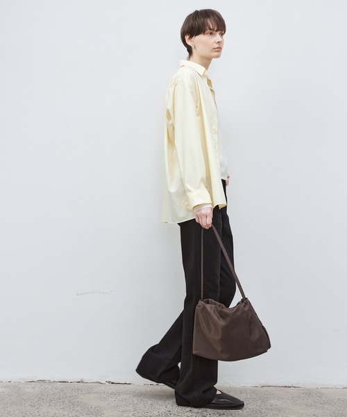 ブラウス シャツ 「tageechita」クロースフロントボタン2WAYシャツ レディース メンズ tageechita】クロースフロントボタン2WAYシャツ（シャツ
