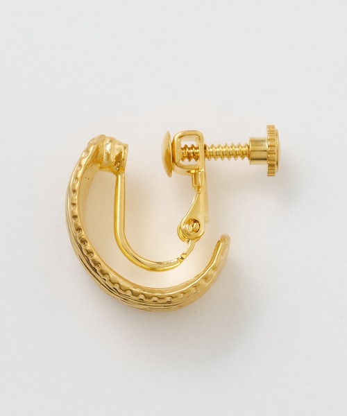 collex(コレックス)の「【Ljud/ユード】ミルフレームイヤリング(イヤリング・レディース・シルバー/ゴールド・フリー)」の4枚目の写真