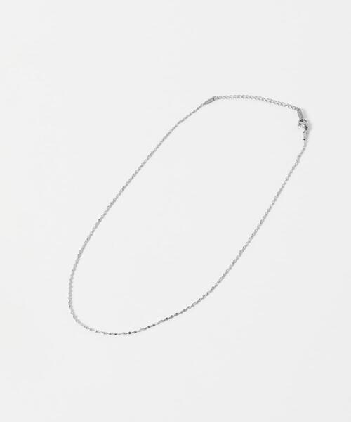 SMELLY（スメリー）の「ステンレススクリューチェーンネックレス（ネックレス・レディース・ゴールド/シルバー・-）」の13枚目の写真