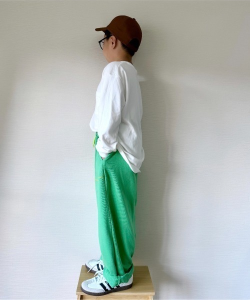 CIAOPANIC TYPY（チャオパニックティピー）の「【KIDS】配色ステッチスウェットパンツ（スウェットパンツ・キッズ・グレー/グリーン/ブラック・SMALL/MEDIUM/LARGE/X-LARGE/XX-LARGE）」の20枚目の写真