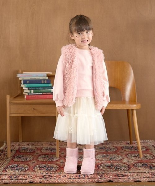 Lycee mine（リセマイン）の「【万能アイテム】ワンポイントスウェット（スウェット・キッズ・アイボリー/ピンク/ミント/ベージュ/ネイビー/ラベンダー・100cm/110cm/120cm/130cm/140cm/150cm）」の15枚目の写真