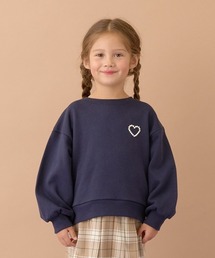 Lycee mine | 【万能アイテム】短丈ワンポイントスウェット(スウェット)