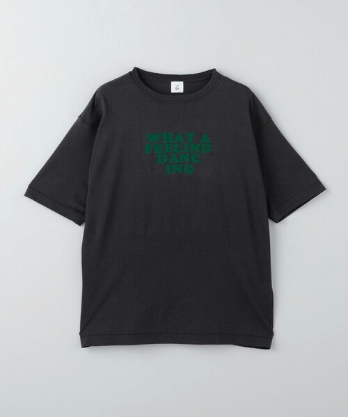 6(ロク)の「<6(ROKU)>WHAT A FEELING DANCING Tシャツ BLACK(Tシャツ/カットソー・レディース・ブラック・M/L)」の1枚目の写真