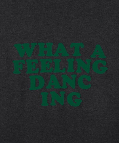 6(ロク)の「<6(ROKU)>WHAT A FEELING DANCING Tシャツ BLACK(Tシャツ/カットソー・レディース・ブラック・M/L)」の6枚目の写真